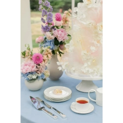 Wedgwood Универсальная чашка Gio Platinum 250 мл с блюдцем