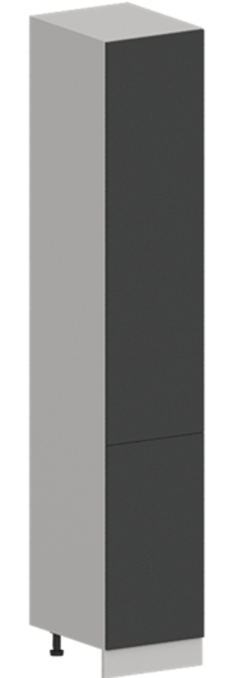 Кухня Модуль ШП 400 Ликата / Графит Софт