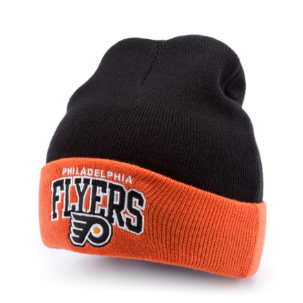 Шапка M&N PHI черный/оранжевый