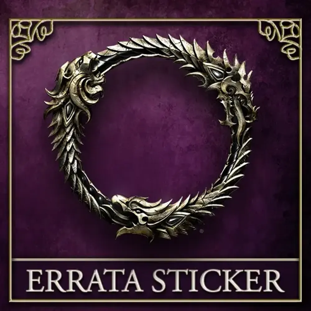 [Предзаказ] Errata Sticker Set