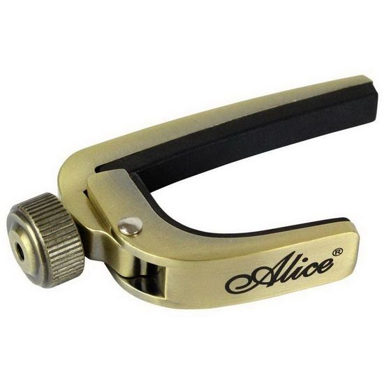 Каподастр для акустической гитары Alice A007J-BR