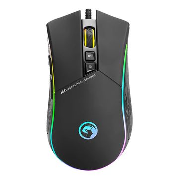 PC Мышь проводная Marvo M513 gaming mouse с подсветкой RGB