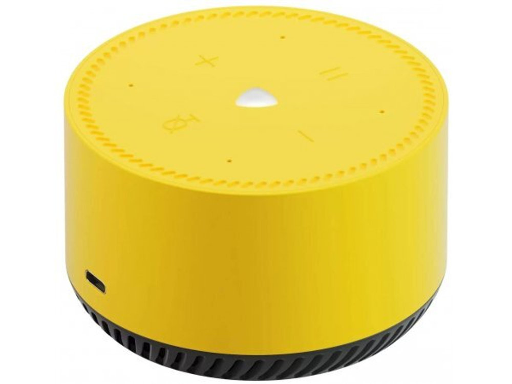 Умная колонка с Алисой Яндекс Станция Лайт, лимон