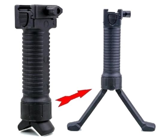 Рукоять тактическая с выкидными сошками