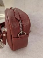 Сумка из натуральной кожи кросс боди