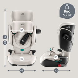 Детское автокресло Britax Roemer Kidfix PRO LUX Soft Taupe