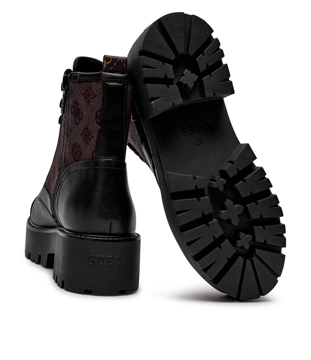 Кожаные ботильоны VAINA2 Guess - черный(FLTSL2 FAL10)