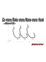 Крючок офсетный Decoy Worm 18 #7/0 (в упаковке 4 штуки)