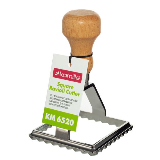 Пресс-форма для печенья, равиоли, пельменей Kamille KM 6520 квадратная