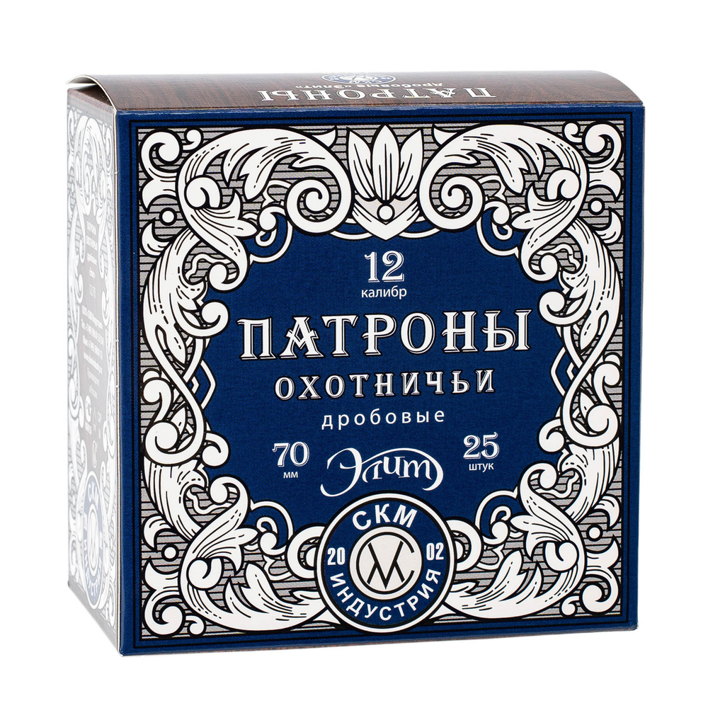 Патрон 12/70 СКМ №9 Дисп. 32гр "Элит"