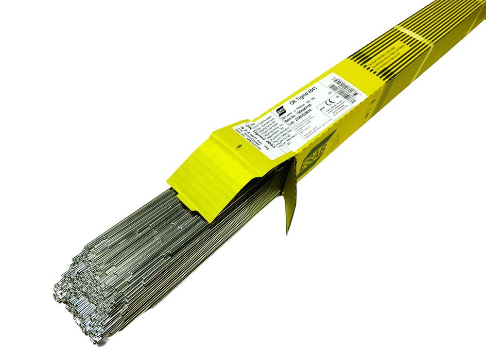 Присадочные прутки OK Tigrod 4043 2.0x1000mm 5kg