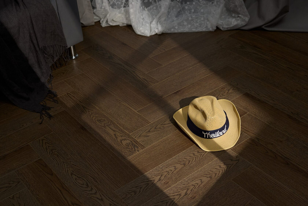 Кварц-винил SPC Steinholz Herringbone 4,5 мм Планзе 1.14688 м2