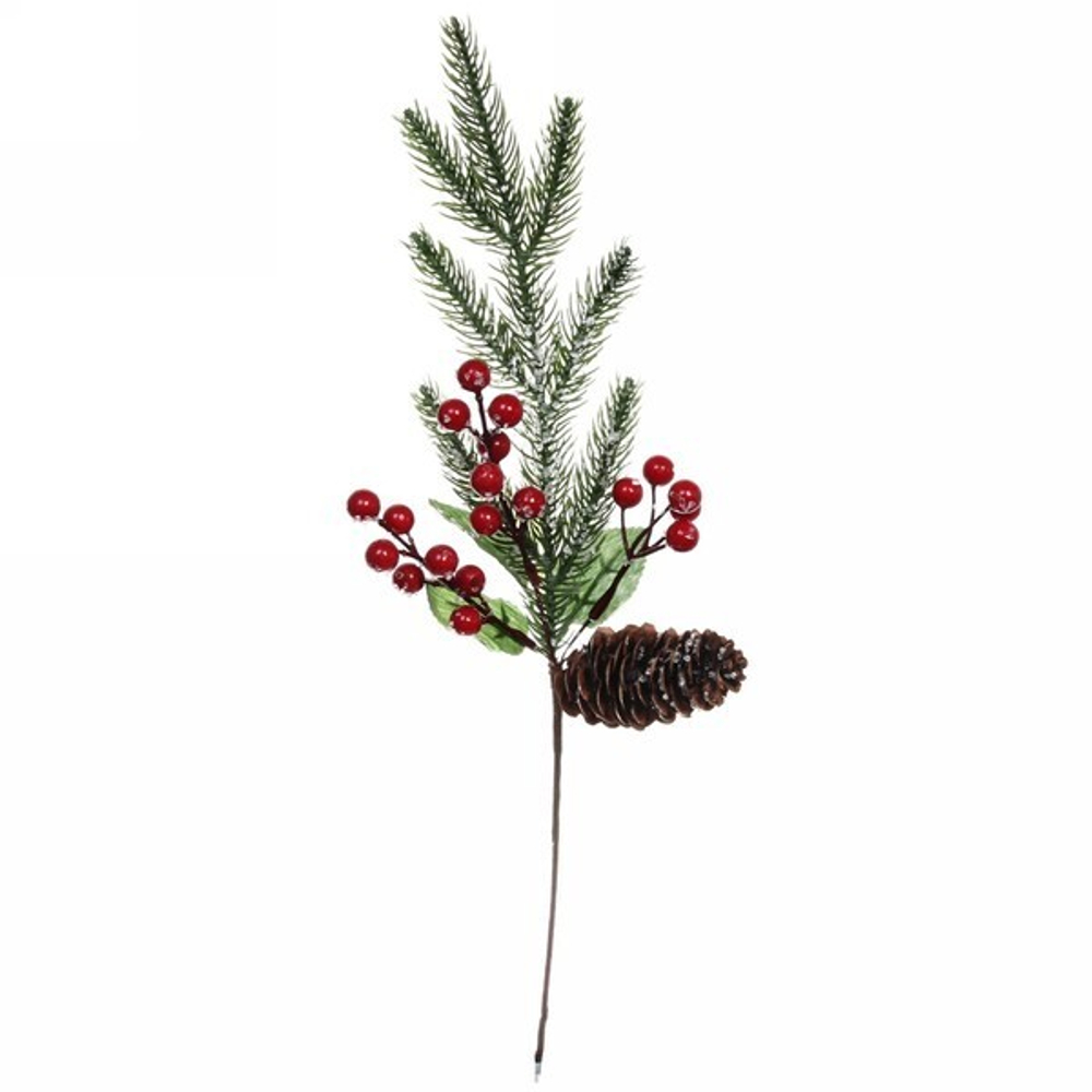 Ветка хвойная «Сказочная хвоя», 37 см