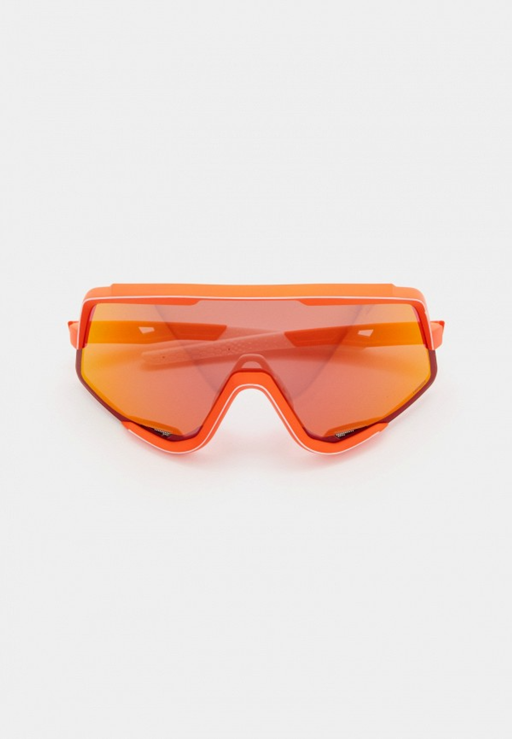 Спортивные очки 100% Glendale / Soft Tact Neon Orange / HiPER Red Multilayer Mirror Lens