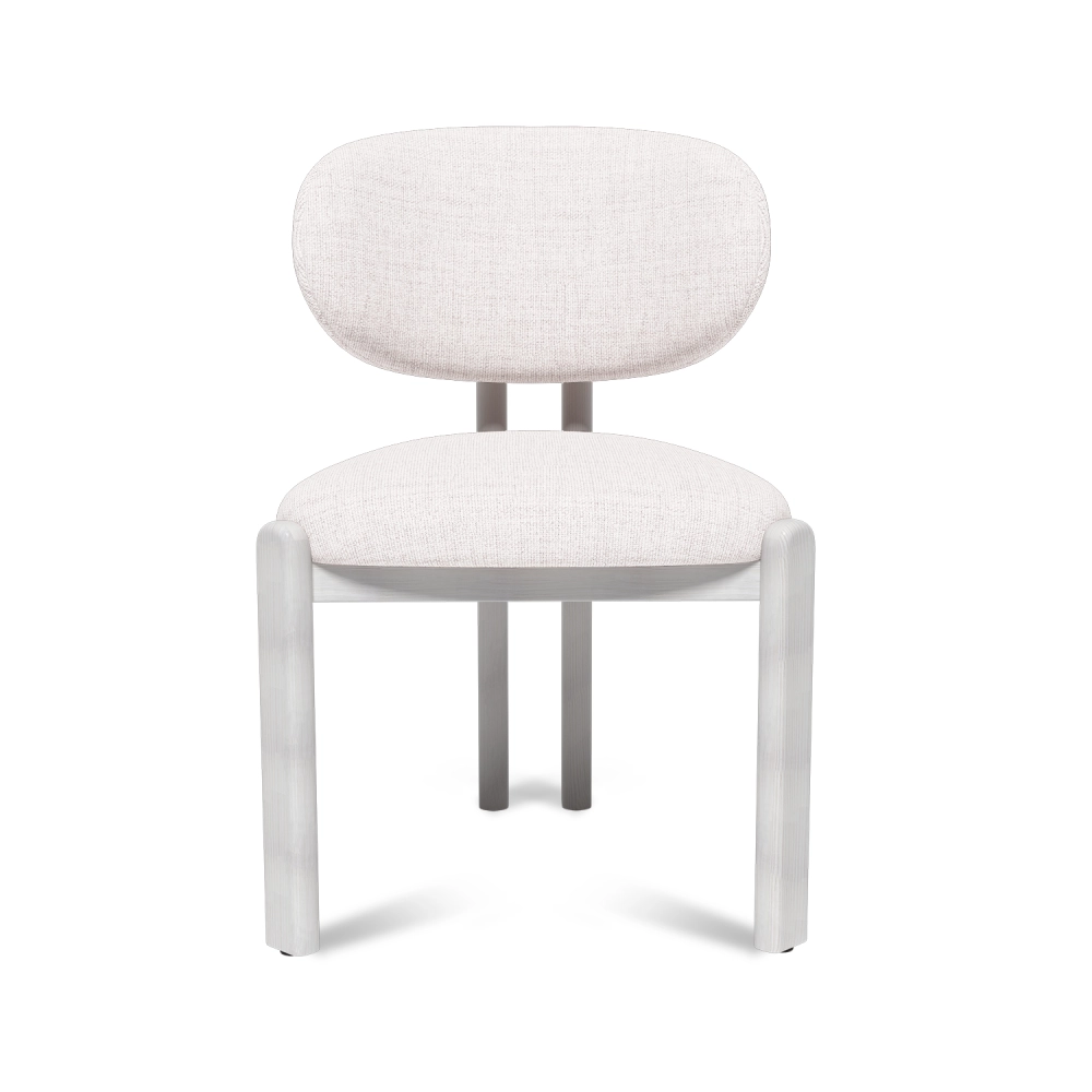 Стул Galloti, бук белый, рогожка wellton 000