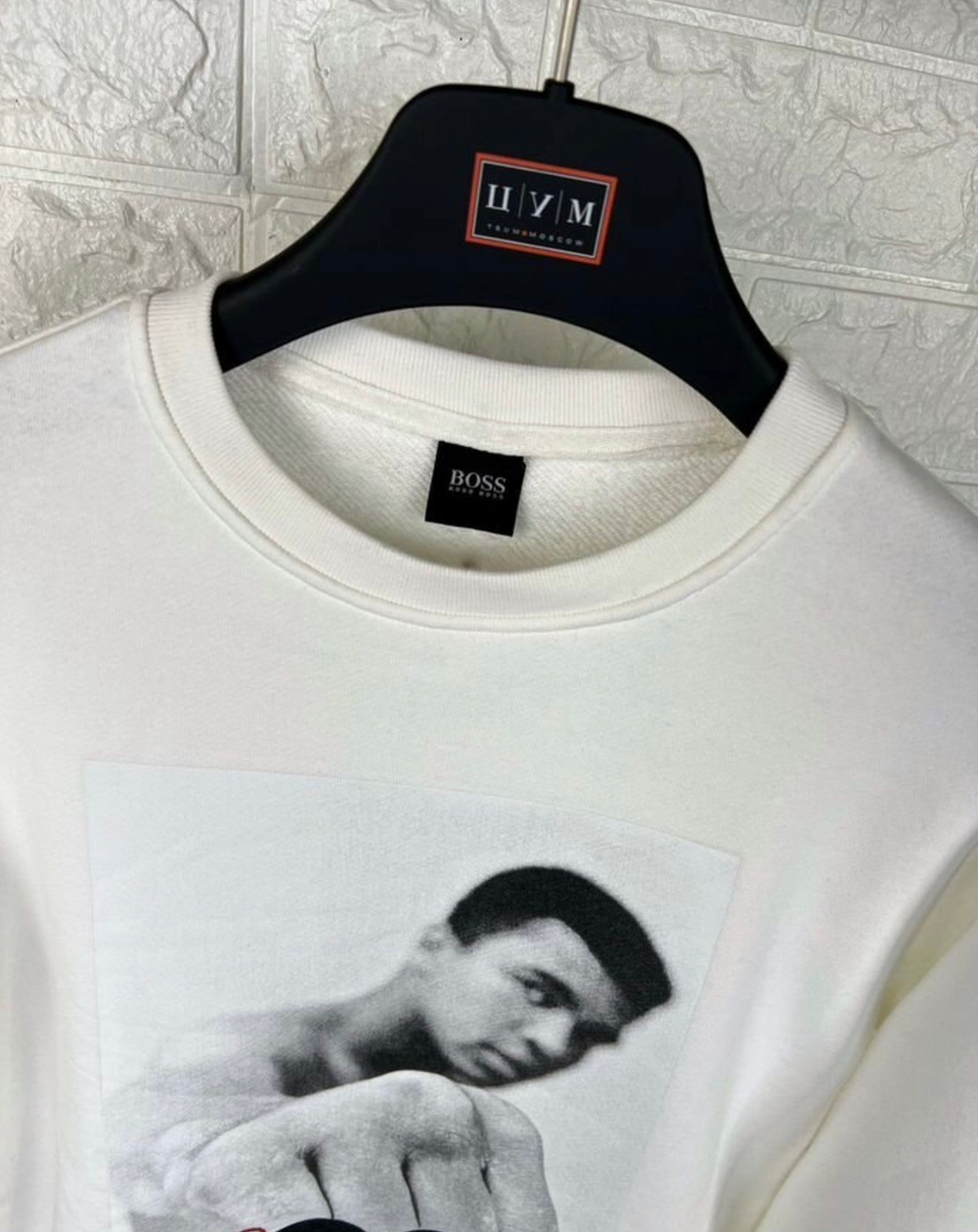 Свитшот Hugo Boss Ali White