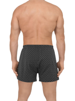 Мужские семейные трусы из хлопка (Размер: XXXL) (Цвет: черный)