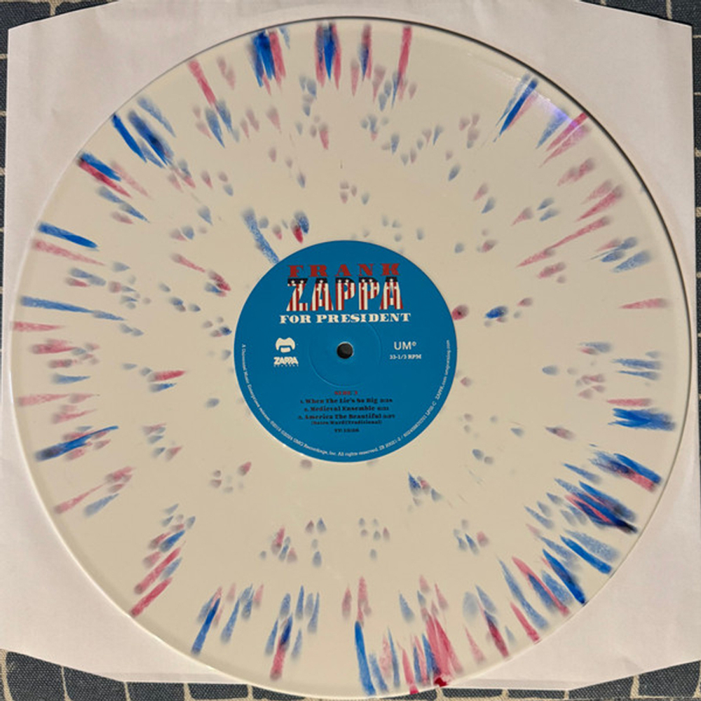 Frank Zappa / Frank Zappa For President (Coloured Vinyl)(2LP)