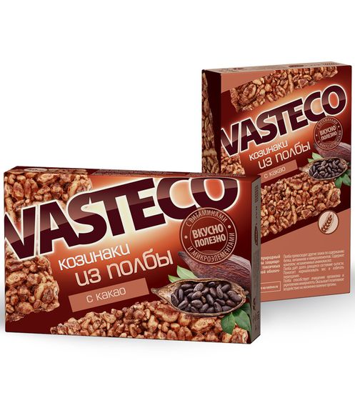 Батончики козинаки из полбы с какао. 20г.