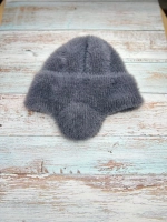 шапка ушанка зимняя пушистая