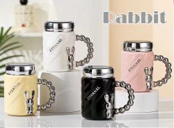 GAEM Кружка с крышкой, 380 мл, L13 W8 H13 см, 4в.