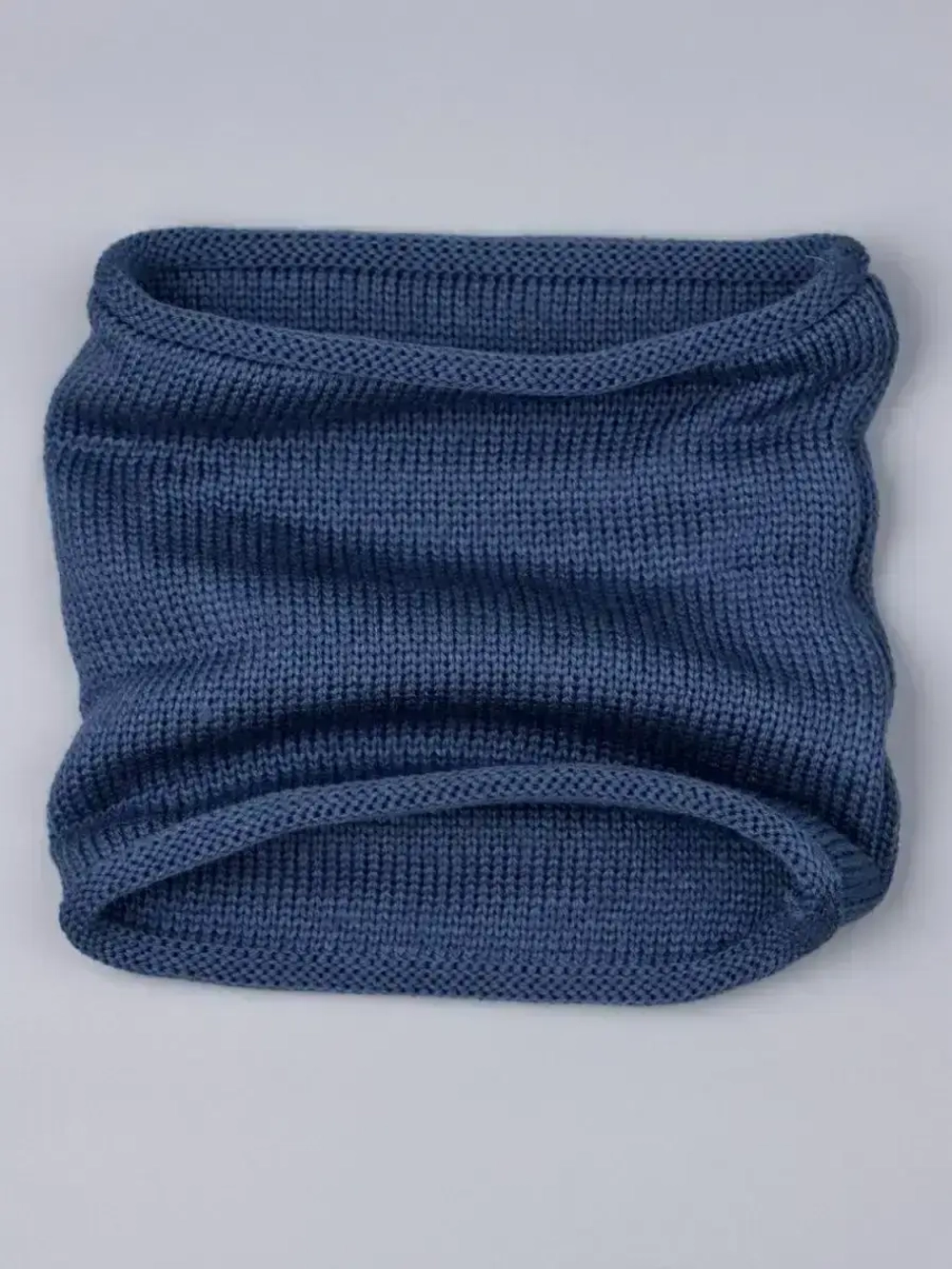 Снуд для мальчика осенний вязаный