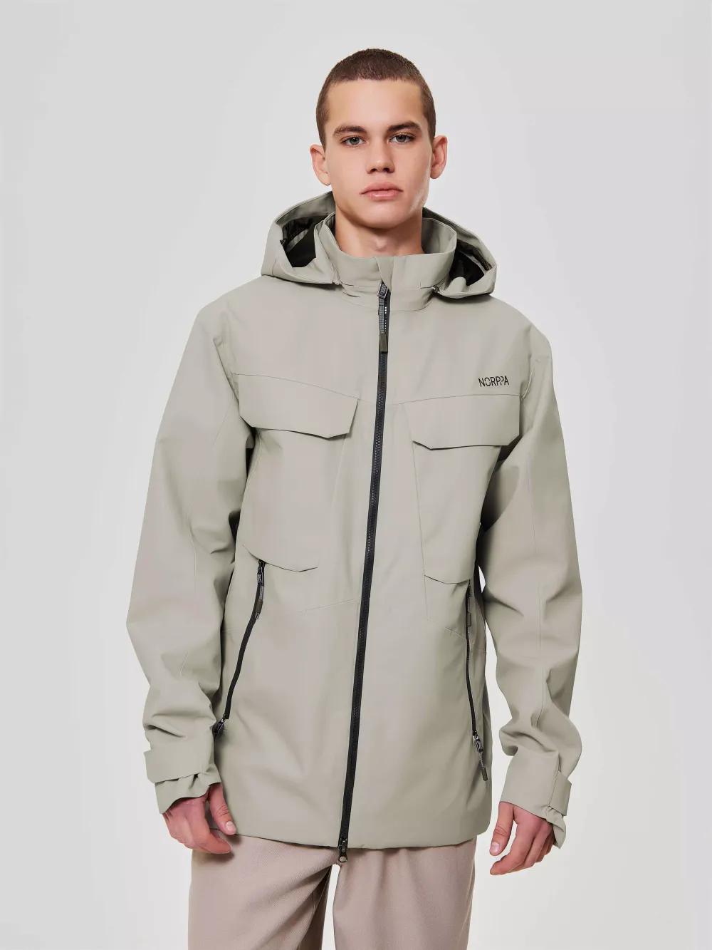 Куртка мужская ЧЕМАЛ (CHEMAL) NORPPA известь