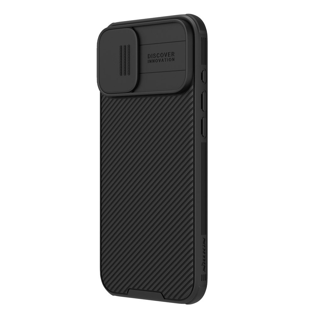 Усиленный чехол с сдвижной шторкой для камеры от Nillkin для iPhone 16, серия CamShield Pro Case