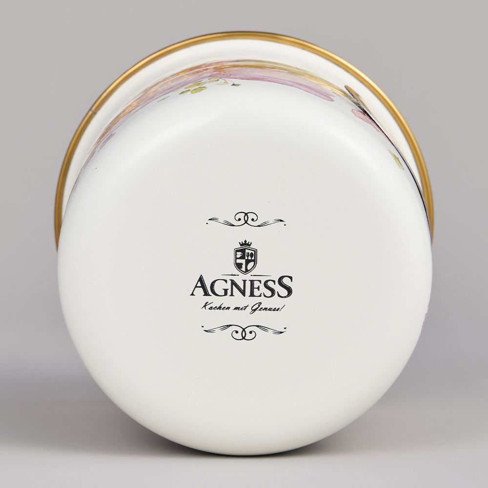 БАНКА ДЛЯ СЫПУЧИХ ПРОДУКТОВ AGNESS, СЕРИЯ IRISES 9Х9СМ, 500МЛ
