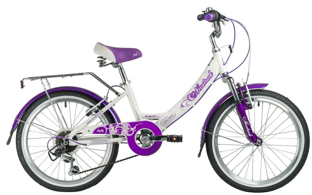 Детский велосипед Novatrack Girlish Line 6 sp. 20" (2021)