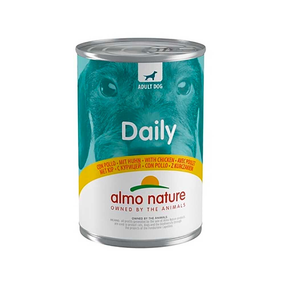 Almo Nature Daily menu 400 г (курица) - консервы для собак