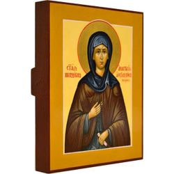 Святая праведная Анастасия. Рукописная икона.