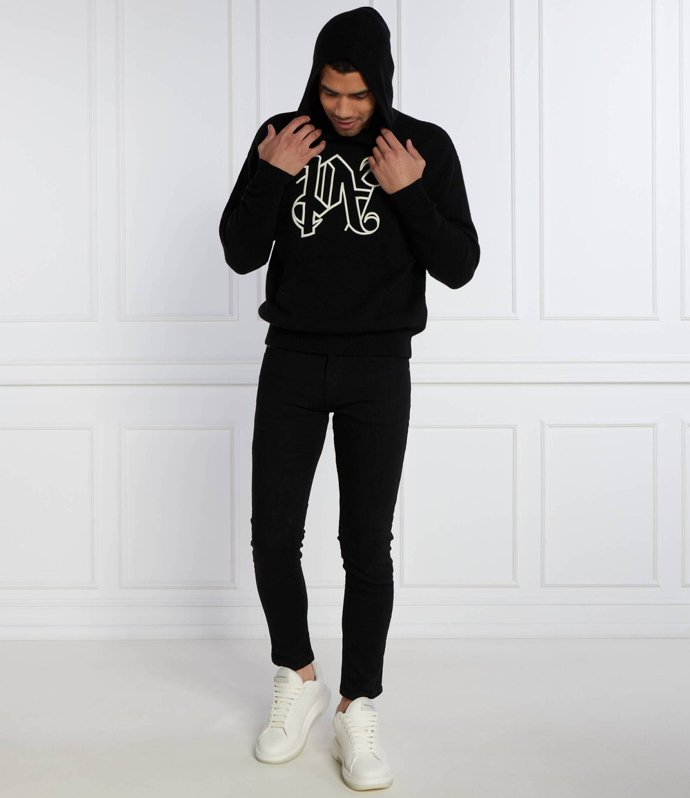 Свитер Palm Angels - черный(PMHU006R 24KNI001)