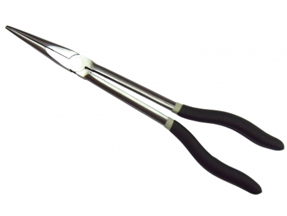 Длинногубцы с прямыми губками, удлиненные 410 мм СТАНКОИМПОРТ KA-4283A