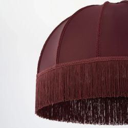 Citilux Базель CL407023 Подвесной светильник патина с красным абажуром