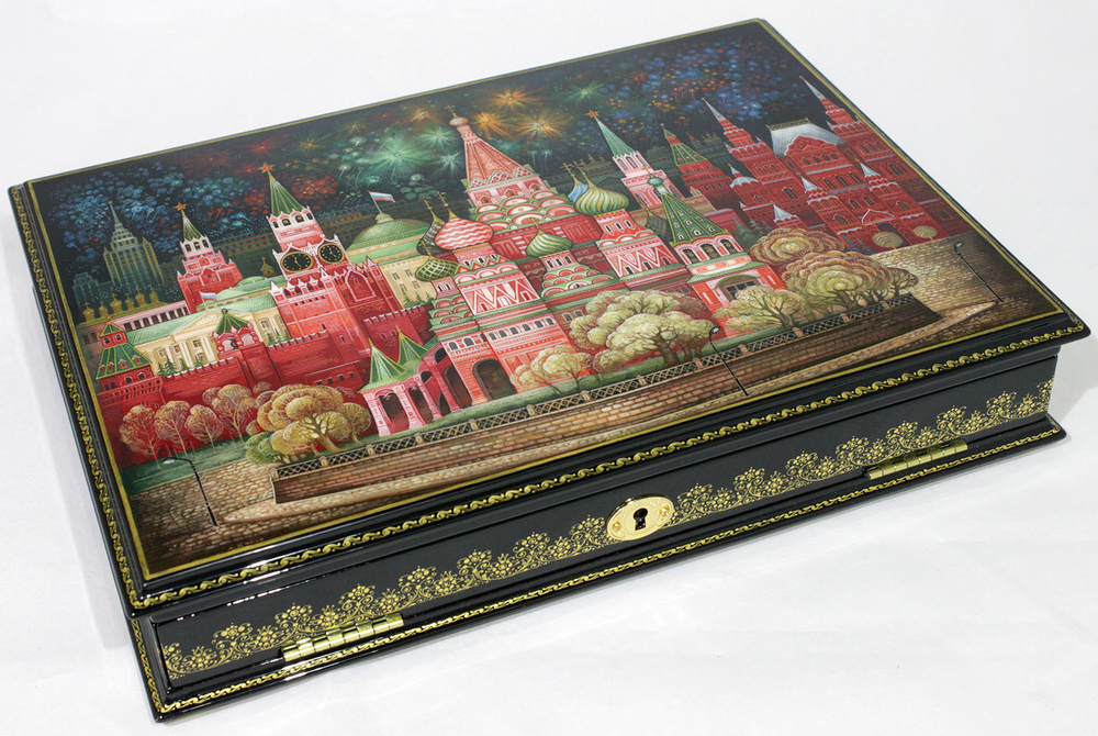 Шкатулка для бумаг "Москва" №2