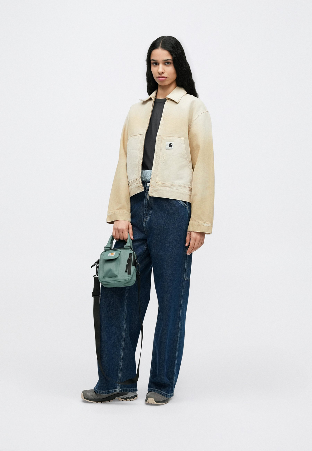 Carhartt WIP Джинсовая куртка - Коричневый