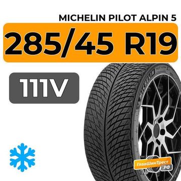 Michelin Pilot Alpin 5 SUV 285/45 R19 111V XL