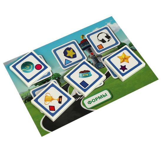 IQ-лото. Суперщенки. 24 пластиковые фишки. Коробка 138*189*32мм. Умные игры