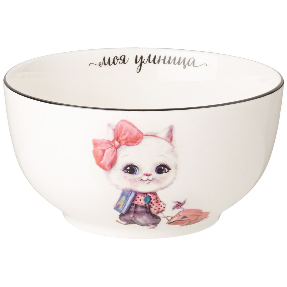 НАБОР ПОСУДЫ LEFARD МОЯ УМНИЦА, 3 ПР.: САЛАТНИК 470МЛ, ТАРЕЛКА 20СМ, КРУЖКА 220МЛ