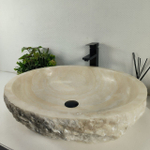 Раковина из оникса Erozy White EO-64313 62*52*15 0215