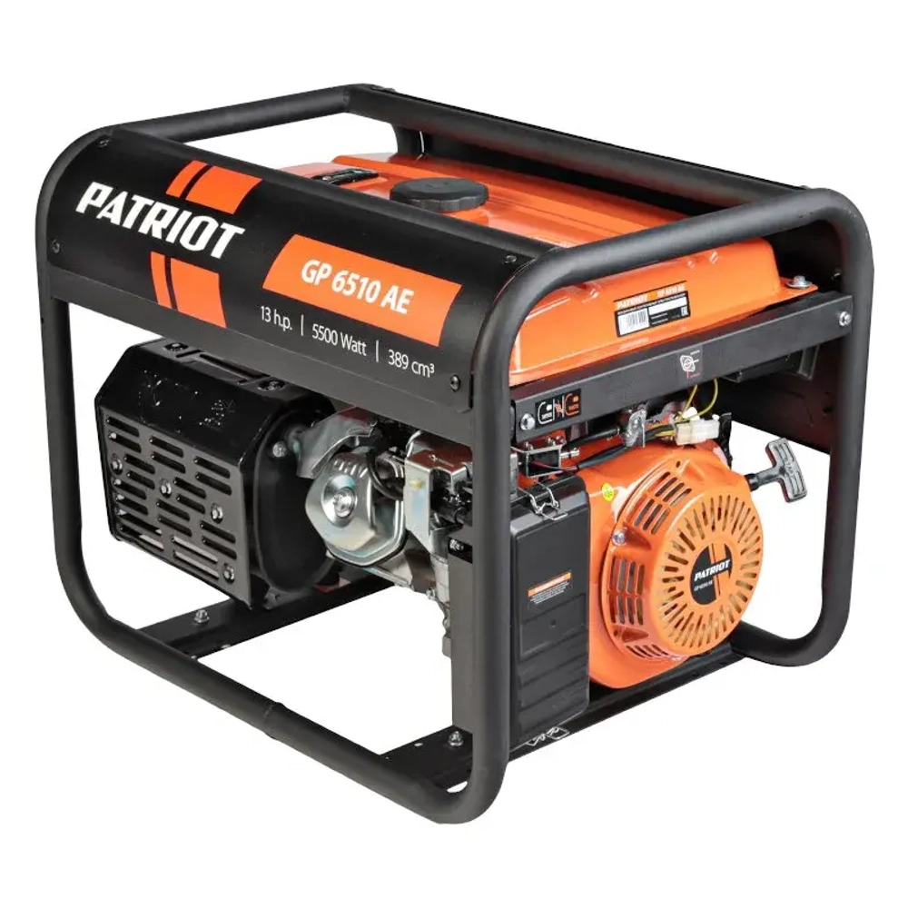 PATRIOT GP 6510AE бензиновый генератор 474101580