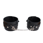 Оковы кожаные James Leg (Цвет: черный)