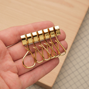 Оснастка для ключницы Amiet на 6 ключей, цвет золото