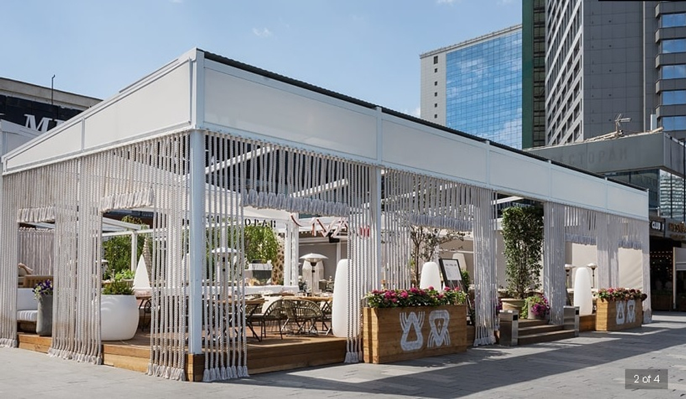 Пергола отдельностоящая А5 UNO (135*135)