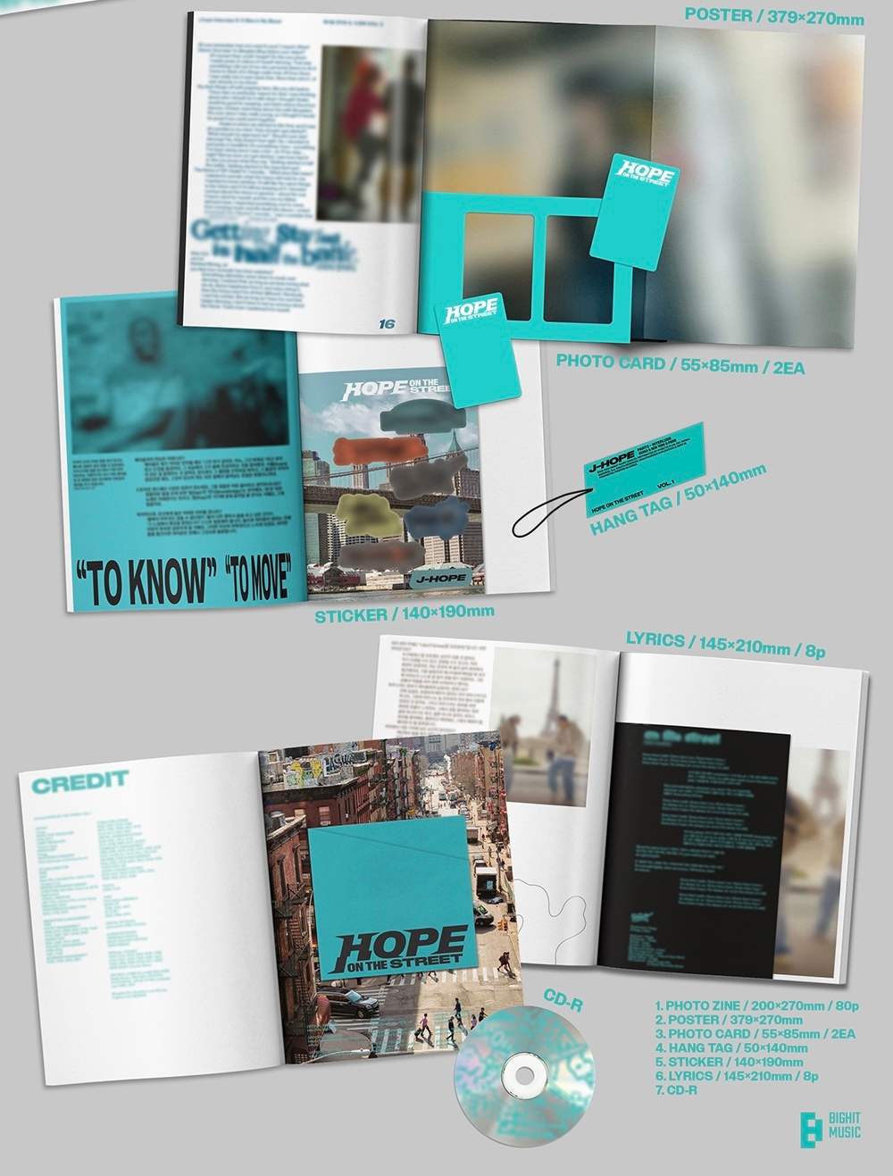 Альбом j-hope - HOPE ON THE STREET VOL.1