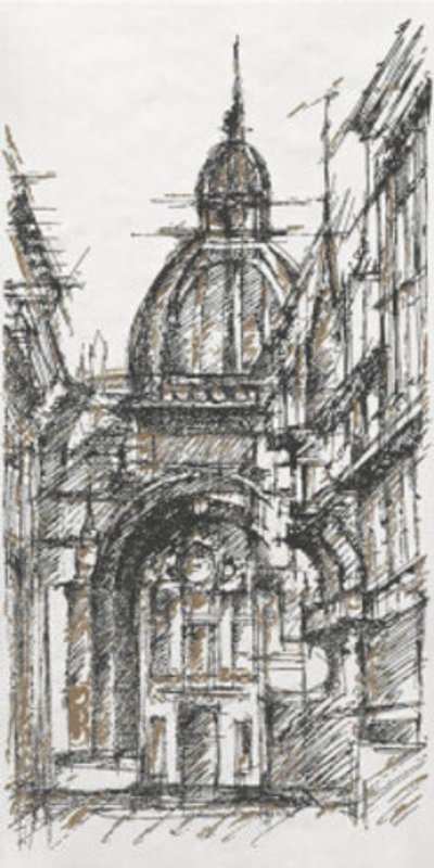 Декор Беллони матовый обрезной (OP\A243\48017R)