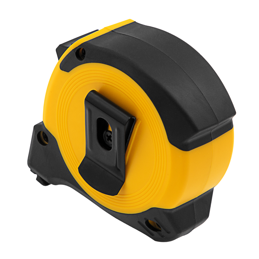 Рулетка 5м х 19мм, двухкомп. корпус, магнитный обрезиненный зацеп Denzel 31531