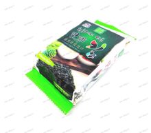 Корейская сушеная обжаренная морская капуста Саккурам с васаби, 4,5 гр.