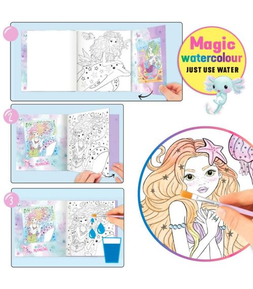 TOPModel Watercolour Book MERMAID